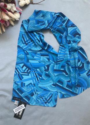 Шелковый шарфик в стиле zara boohoo2 фото