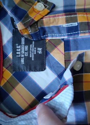 Рубашка сорочка в клітинку 110 2