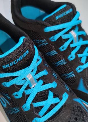 Женские легкие кроссовки skechers flex 38 (25см)3 фото