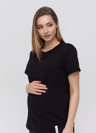 👑vip👑 футболка для вагітних і годуючих бавовняна