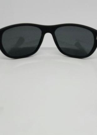 Hugo boss стильные брендовые мужские солнцезащитные очки черный мат поляризированые5 фото