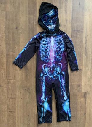 Скелет костюм карнавальный