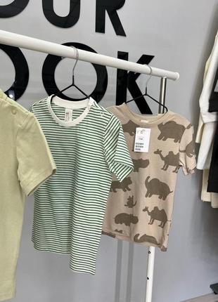 Футболочки h&m на мальчиков2 фото