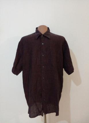 Лляна сорочка високий зріст