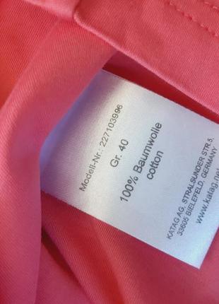 Актуальна яскрава футболка поло, нова, рожева,clarina collection, p. 40-424 фото