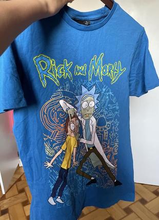 Футболка rick & morty