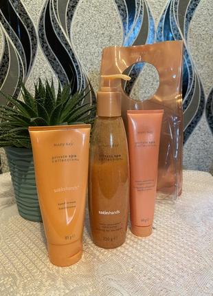 Раритет/вінтажни/набір д/рук satin hands"/mary kay