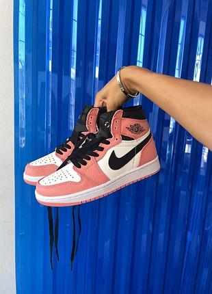 Жіночі кросівки, жіночі кросівки air jordan 1 retro 'pink quartz'