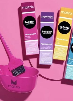 Стійка крем-фарба для волосся matrix soсolor beauty, 90 мл