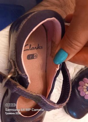 Туфли clarks 7 размер5 фото