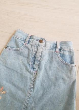 Юбка спідниця джинсова3 фото