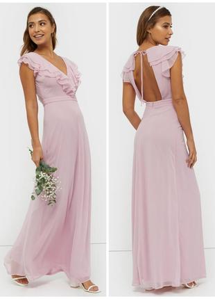 Вечернее платье длинное в пол макси выпускной nly trend eve р. s вечірня сукня выпускной свадьба весілля випускний