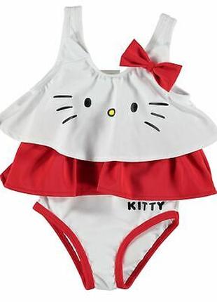 Новий купальничек hello kitty на малу 18-24 міс 1,5-2 роки