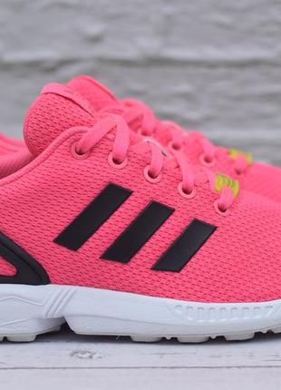 Розовые женские кроссовки adidas zx flux. 36 размер. оригинал