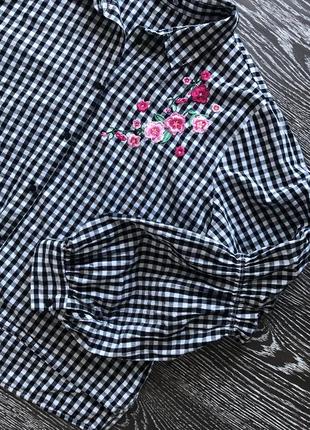Сорочка з натуральної тканини / блуза / блузка / вишиванка2 фото