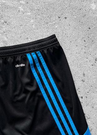 Adidas climalite спортивні шорти з полосами5 фото