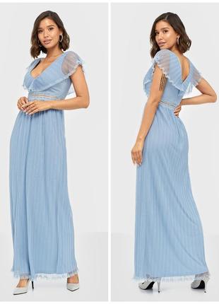 Вечірня сукня довга в підлогу максі випускний nly trend eve р. s, m, l весілля вечернее платье выпускной свадьба