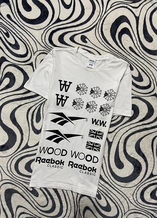 Футболка reebok wood wood