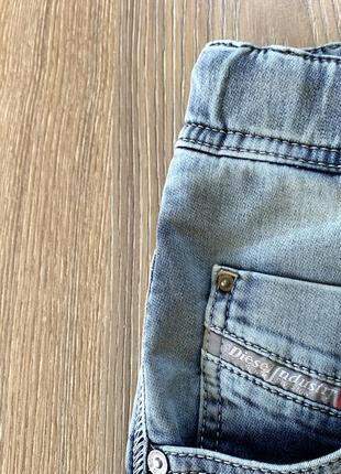 Мужские стрейчевые джинсовые шорты diesel5 фото