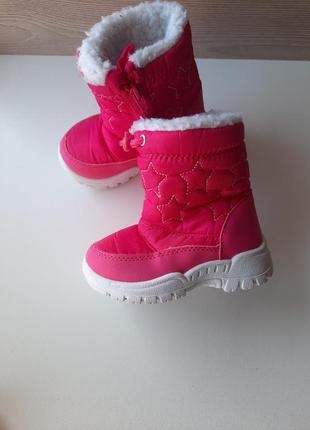 Чобітки/ зимові чоботи/ зимове взуття для дівчинки/ черевики