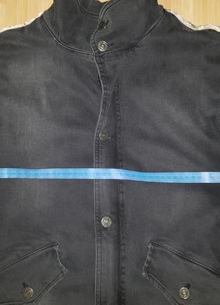 Шикарная  джинсовая  куртка, размер s,m8 фото