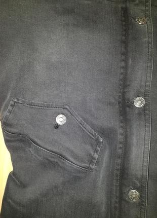 Шикарная  джинсовая  куртка, размер s,m5 фото