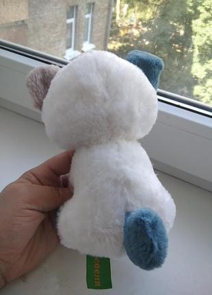 Левеня мягкая игрушка глазастик собака собачка