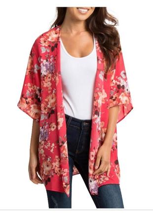 💕шовковий кардиган /накидка qed london size s
