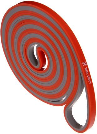 Резинка петля для подтягиваний zelart  power loop красный