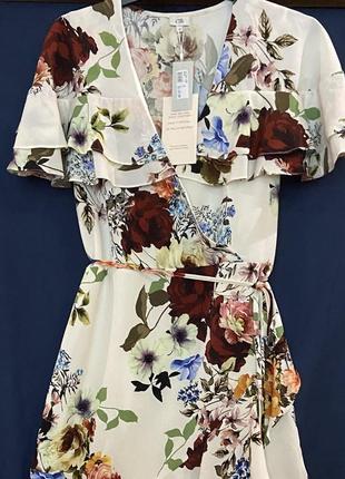 Новое фирменное с бирками платье river island г. 48,uk12,euro 38