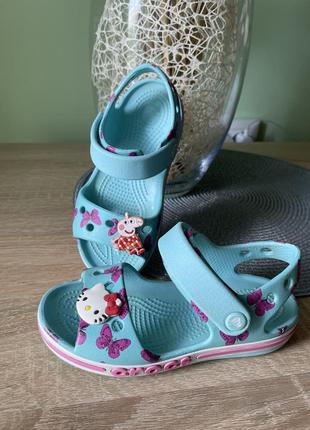 Сандалі, босоніжки, crocs c10, босоножки, сандалии летние для девочки