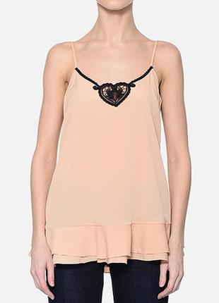 Twin-set simona barbieri топ майка  кружево /6493/