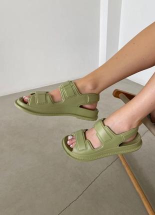 Босоножки сандалии женские пена 4 цвета10 фото