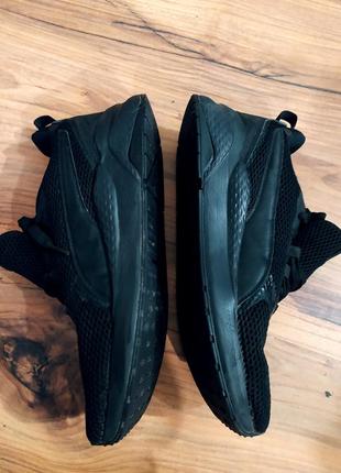 Кроссовки беговые puma ignite full black 40-41, по стельке 26 см3 фото