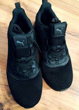 Бігові кросівки puma ignite full black 40-41, по устілці 26 см1 фото