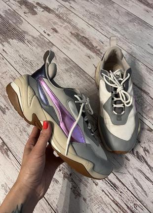 Puma thunder electric white pink lavender (w)