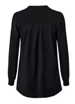 Елегантна гарна блуза-туніка з комбінованих тканин від tcm tchibo (чібо), німеччина, р.l-3xl3 фото