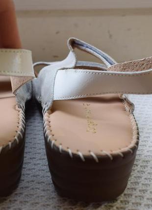 Кожаные босоножки сандали сандалии jurgen германия р. 41 27 см2 фото