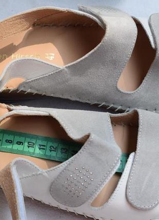 Кожаные босоножки сандали сандалии jurgen германия р. 41 27 см8 фото