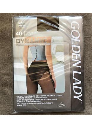 Новые бежевые колготы/ колготки golden lady 40 den