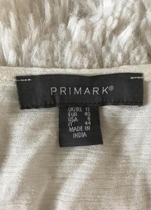 Блуза primark, блуза з рюшами, блузочка, майка3 фото