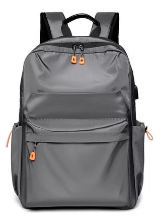 Мужской рюкзак для ноутбука, мужской нейлоновый водонепроницаемый рюкзак, вместительные школьные рюкзак4 фото