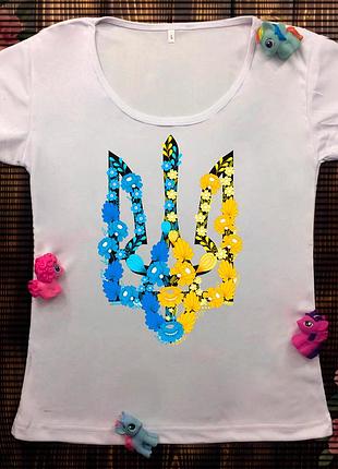 Футболка з патріотичним принтом!