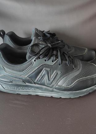 Оригінальні шкіряні кросівки new balance 9974 фото