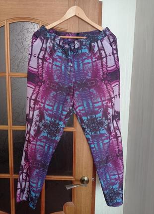 Стильные брюки джоггеры р. 40 h&m сверхлегкие, состояние новых