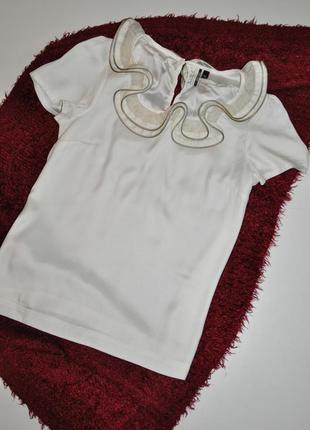 Стильная блуза topshop c необычным декором