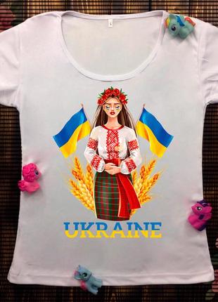 Футболка з патріотичним принтом!
