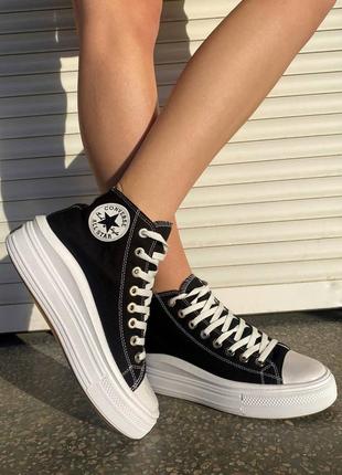 Жіночі кеди converse chuck taylor all star move platform