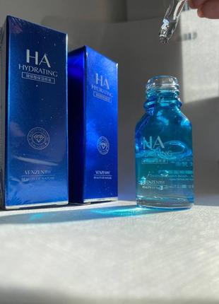 Зволожувальна сироватка з гіалуроновою кислотою venzen ha hydrating essence1 фото