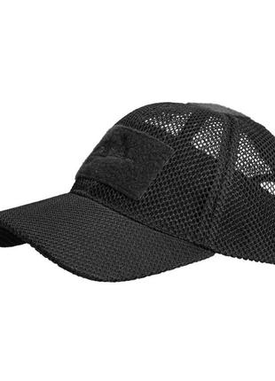 Бейсболка сетчатая helikon-tex mesh - mesh black